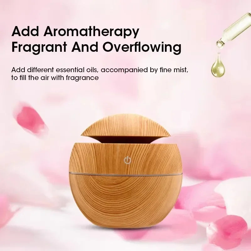 Mini USB Mushroom Humidifier & Essential Oil Diffuser 200ml