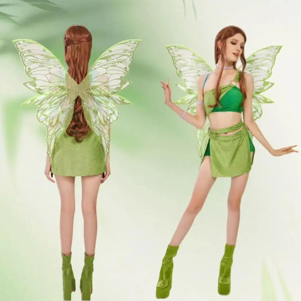Sparkling Fairy Wings – Adult & Kids Halloween Costume