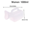 Portable Urinal Bottle 1000/1200ml – Plastic Pee Bottle with Lid