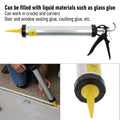 Caulking Gun Sealant Aluminum Alloy Cylindrical Lever Manual Glue
