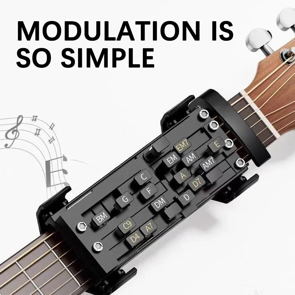 Guitar Chord Presser – One-Touch Learning Aid for Beginners