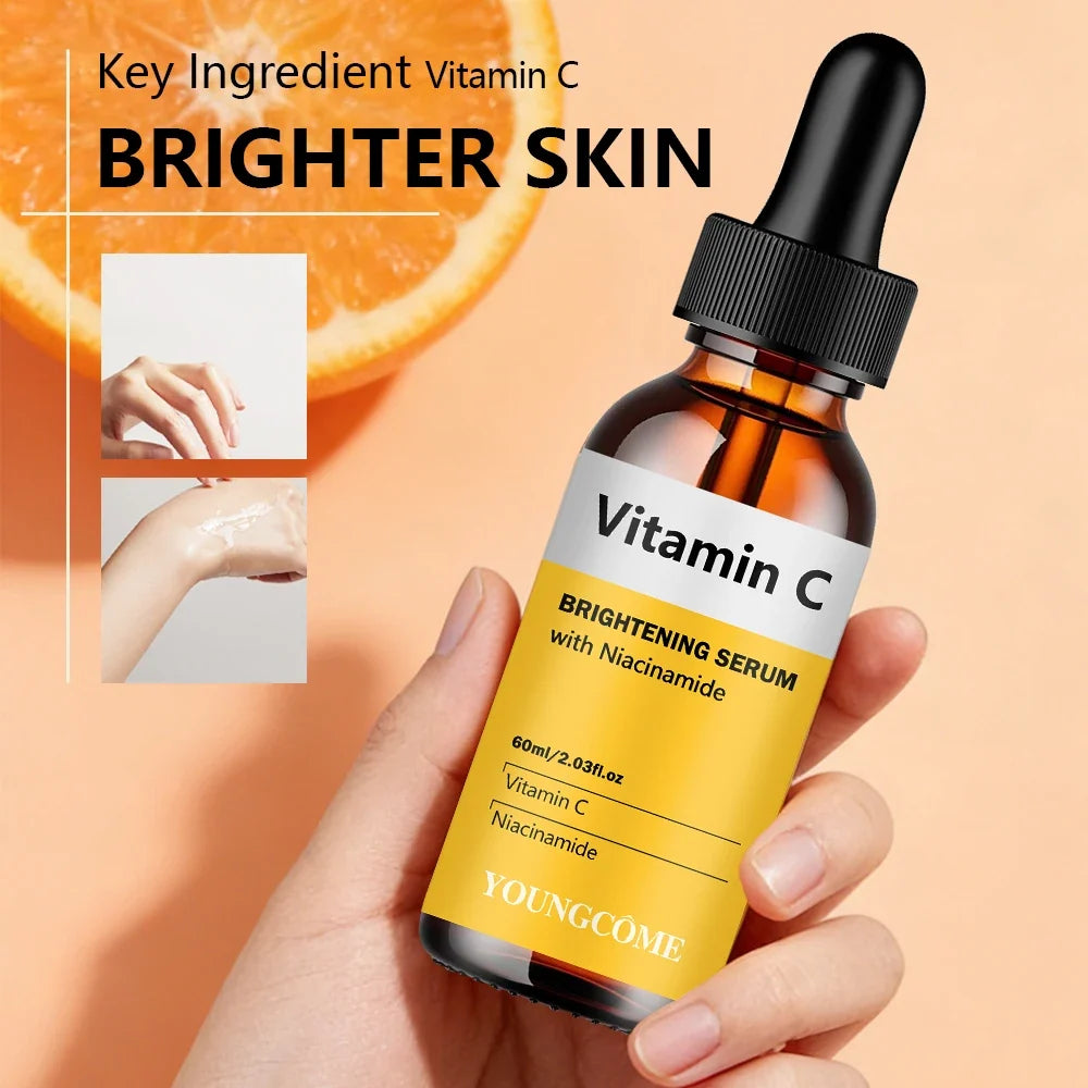 Vitamin C Serum with Hyaluronic Acid – Brighten & Hydrate