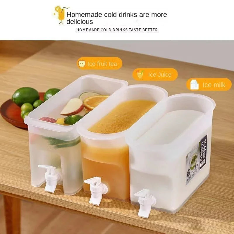 Cold Water Bucket Faucet Refrigerator Jug Dispenser Kettle Summer