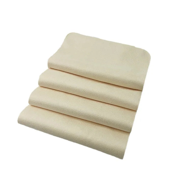 10pc Pottery Chamois Cloth Set | Ceramic Smoothing Tool Kit