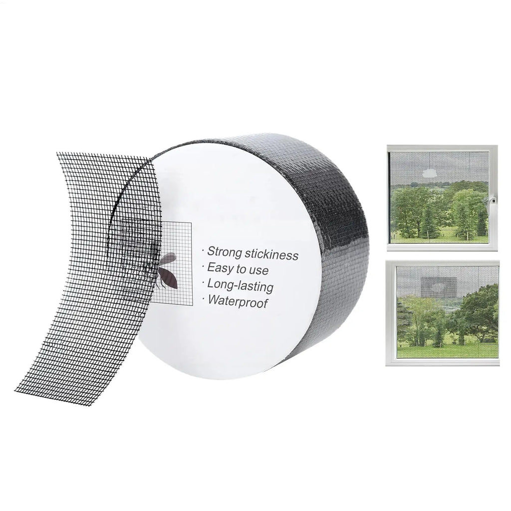 Window Screen Repair Tape Strong Adhesive Cuttable Universal Mend
