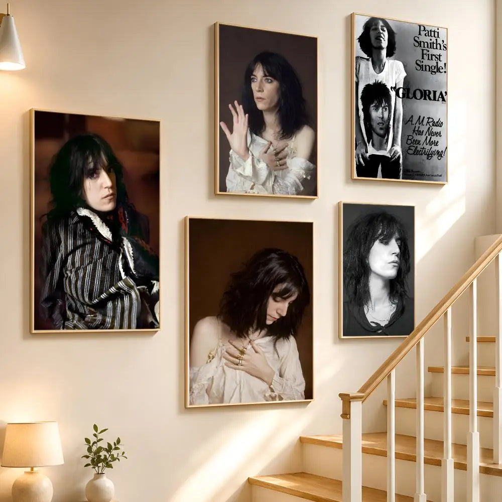 Patti Smith Poster – HD Waterproof PVC Wall Sticker