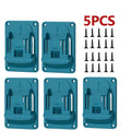 Makita 18V Wall Mount Drill Holder & Battery Bracket | 1/3/5 Pcs