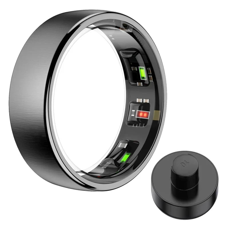 R10 Smart Ring Charging Case Men Women Health Sleep Heart Rate