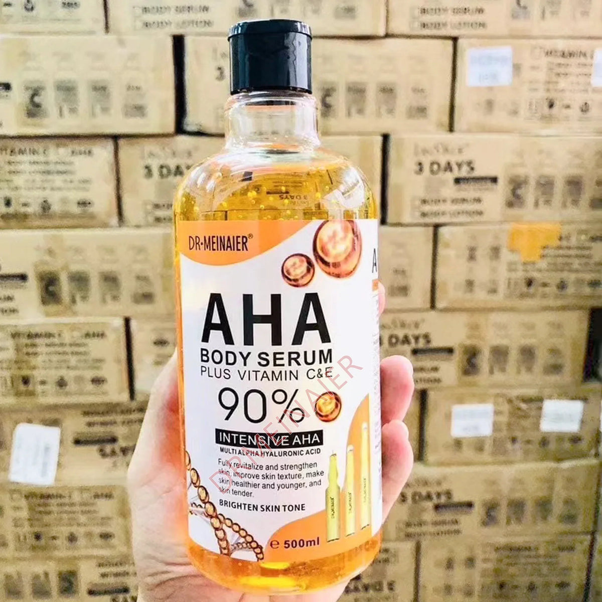 Vitamin C AHA HYALURONIC& NICOTINAMIDE Face Serum Moisturizing