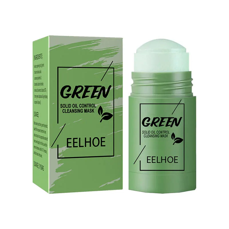 Green Tea Solid Face Mask Stick – Pore Cleanse & Oil Control