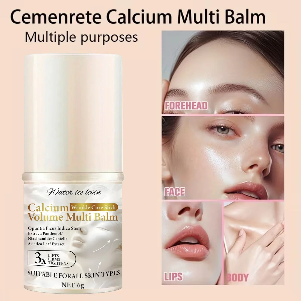 Bee Venom Facial Balm Stick | Collagen & Wrinkle Care 6g