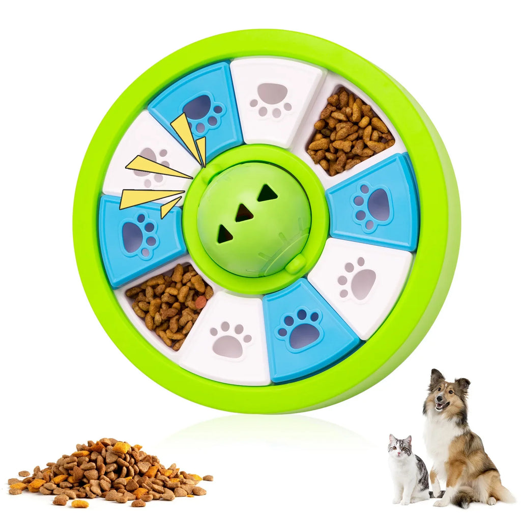 Dog Educational Toys Feeders Anti-choking Training Bowls Slow Food