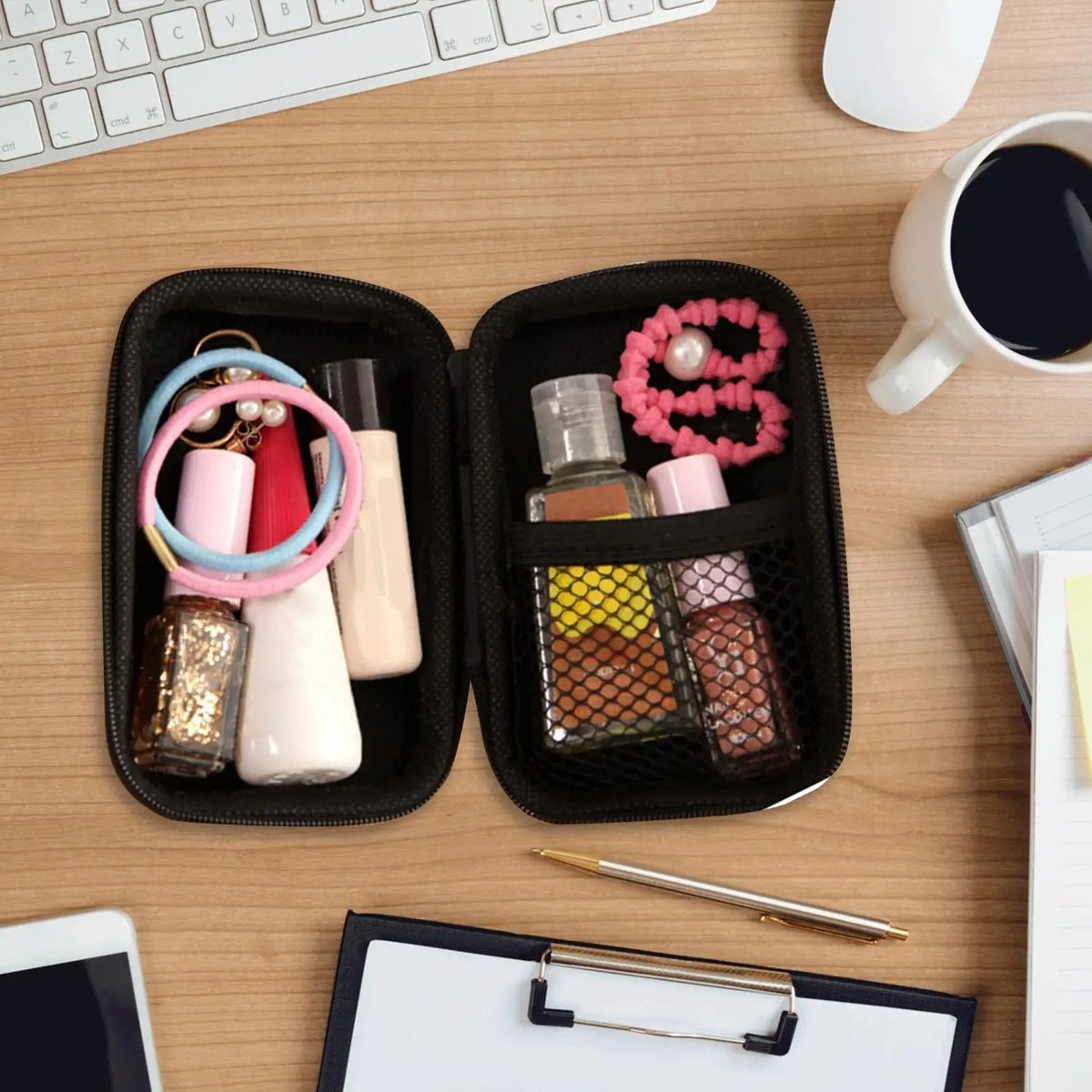 Travel Electronics Organizer Bag – Portable Tech Accessories Pouch