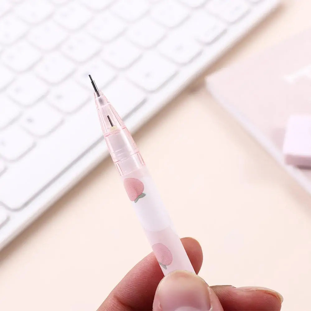 Cute 0.5mm Mechanical Pencil – Pink Honey Press Auto Pencil