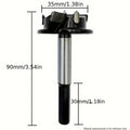 35mm Carbide Forstner Drill Bit – Hinge Hole Opener for Wood