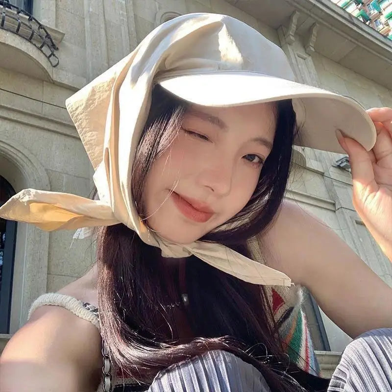 Baseball Cap with Detachable Neck Flap | Sun Protection Hat