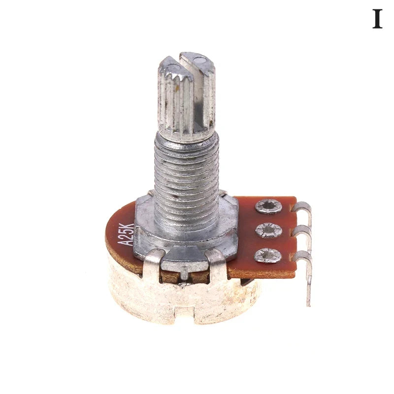 A500K B500K A250K B250K A50K B50K A25K B25K Potentiometer Splined