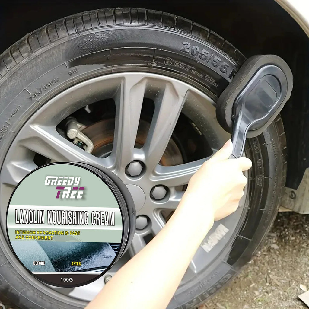 Car Plastic Restorer & Crystal Wax – Bumper, Trim & Leather