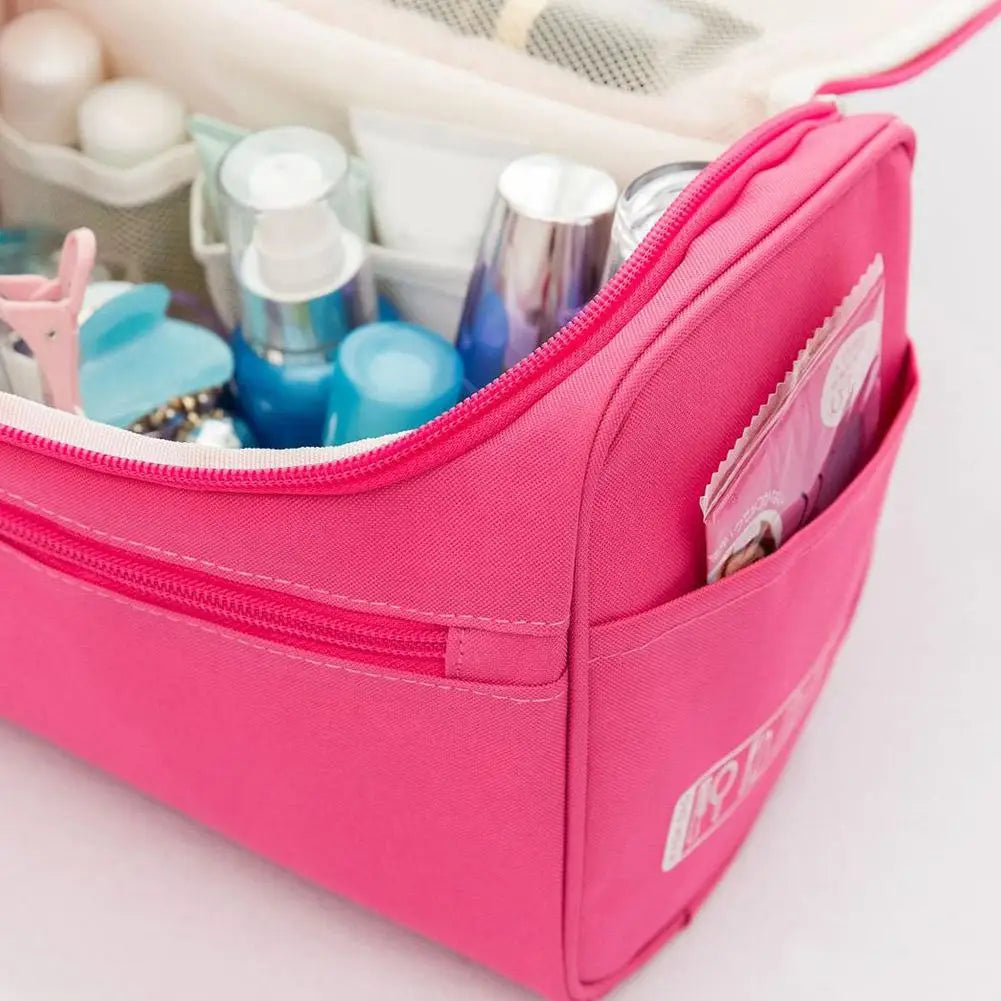 Travel Wash Makeup Bag Large Capacity Cosmetic Organizer Waterproof