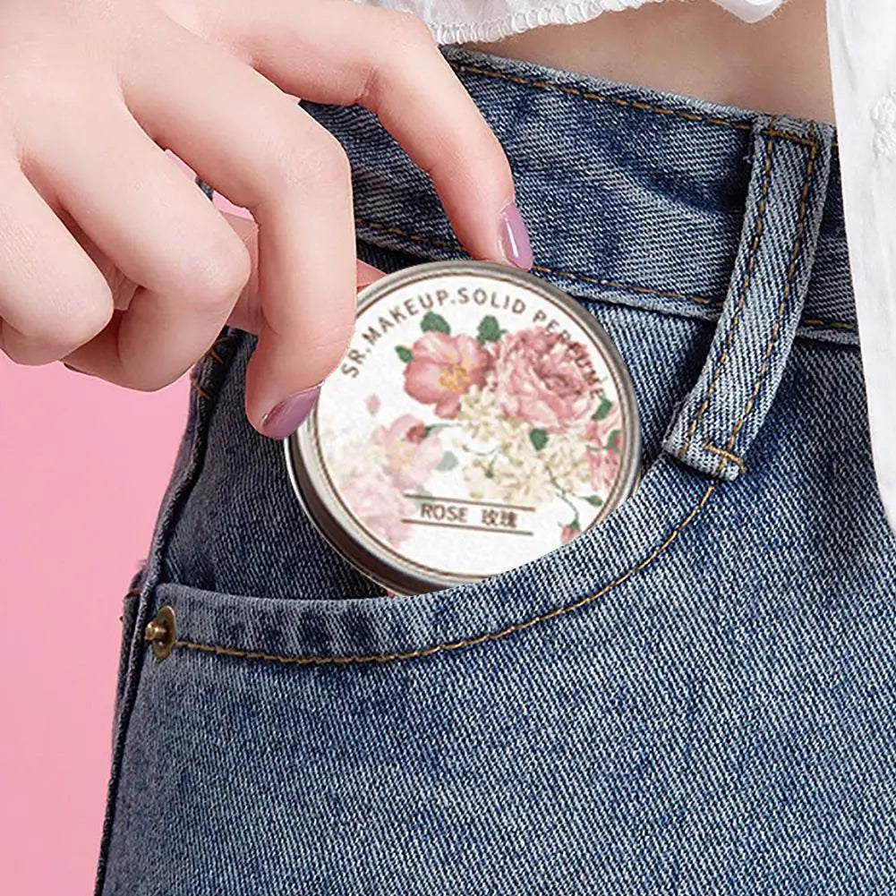 Lavender Solid Perfume Balm – Portable Long-Lasting Fragrance 15g