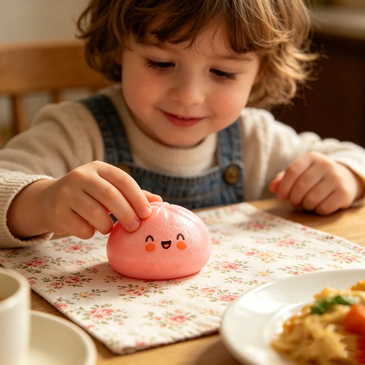 Bread Shaped Squeeze Stress Ball – Fidget Toy Gift for All Ages