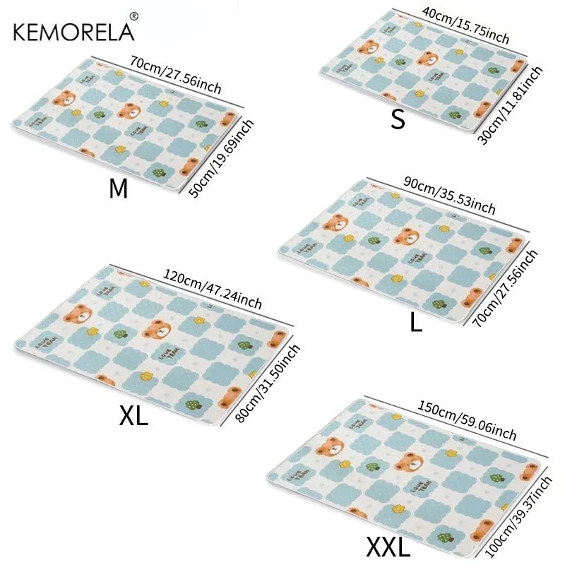 Kemorela 2-Pack Washable Dog Training Mats – Car, Home & Outdoor