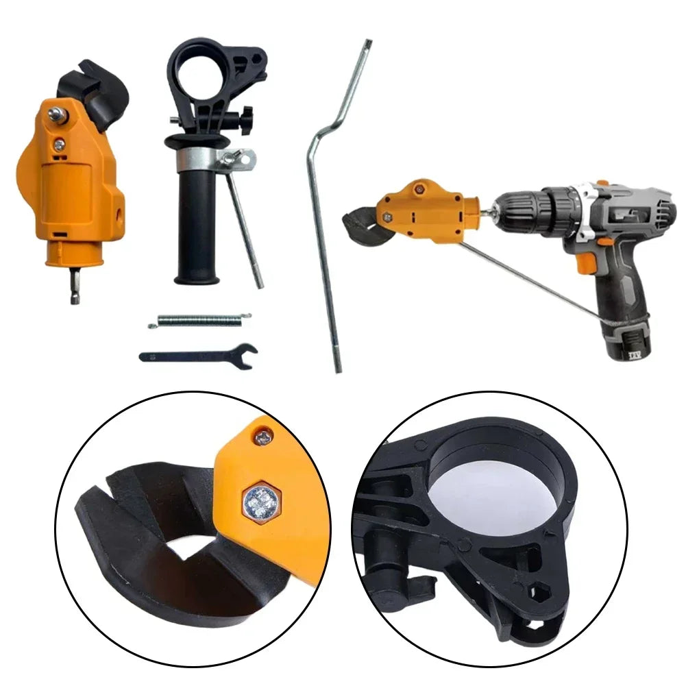Drill-to-Shear Attachment – Electric Drill Sheet Metal Cutter