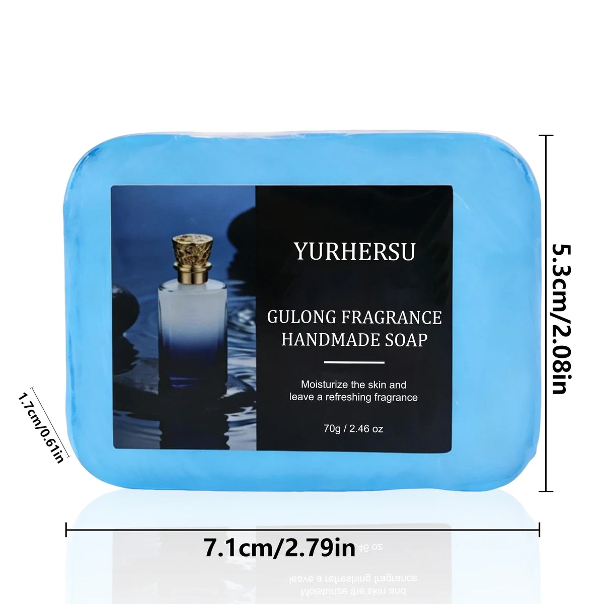YURHERSU Natural Essential Oil Handmade Soap – Woody Scent