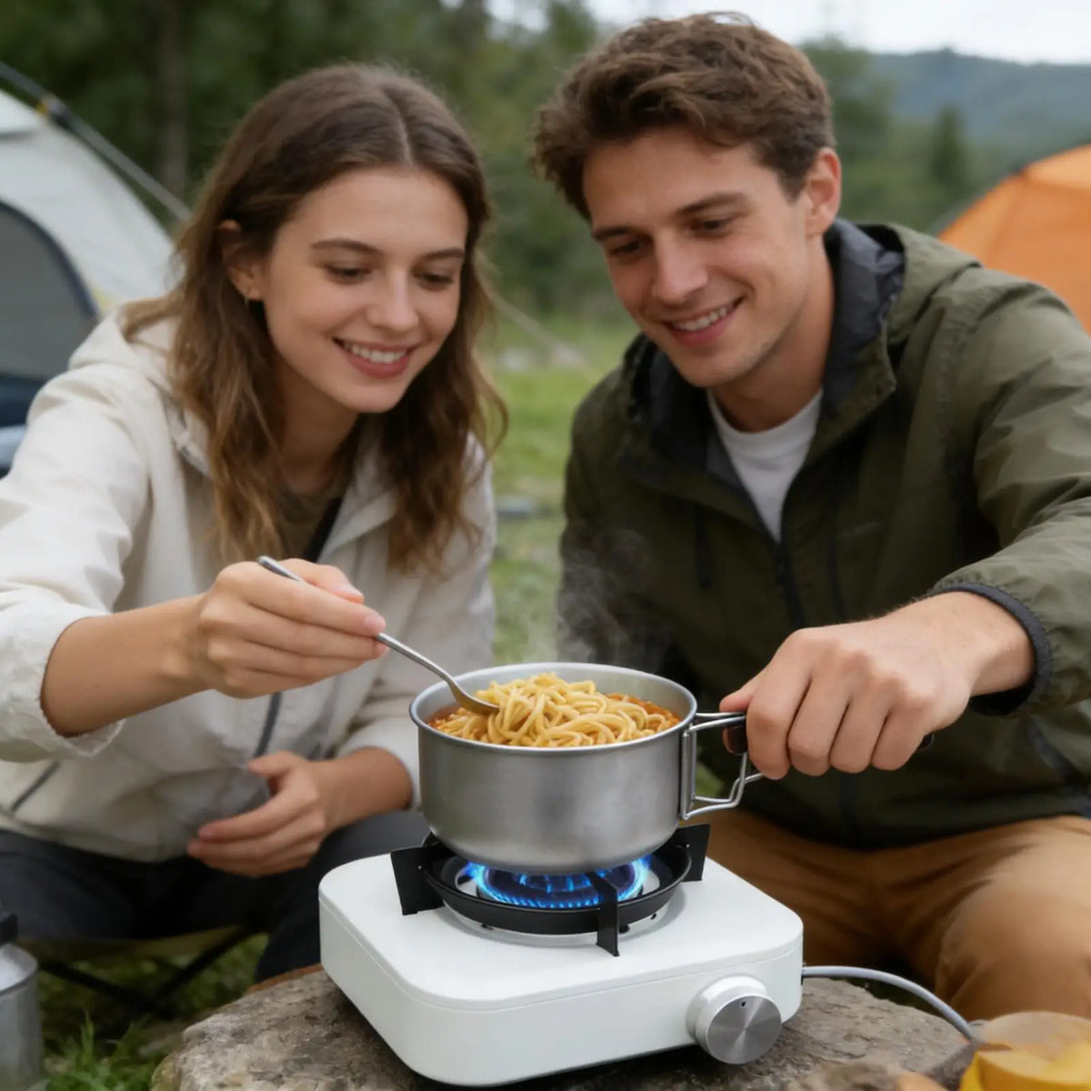 Foldable Titanium Camping Pot 1.4L | Outdoor Backpacking Cookware