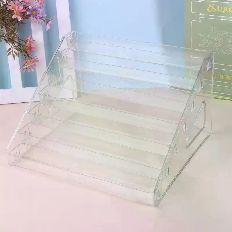 Clear Acrylic Makeup Organizer & Cosmetic Storage Display Case
