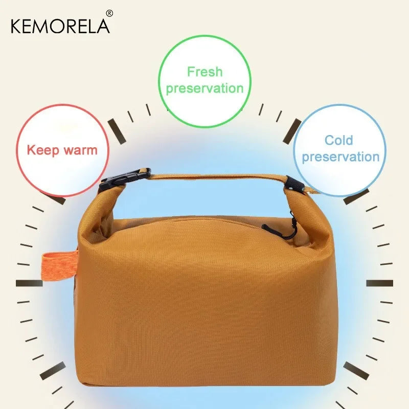 Large Insulated Lunch Bag – Aluminum Foil Bento Cooler Bag