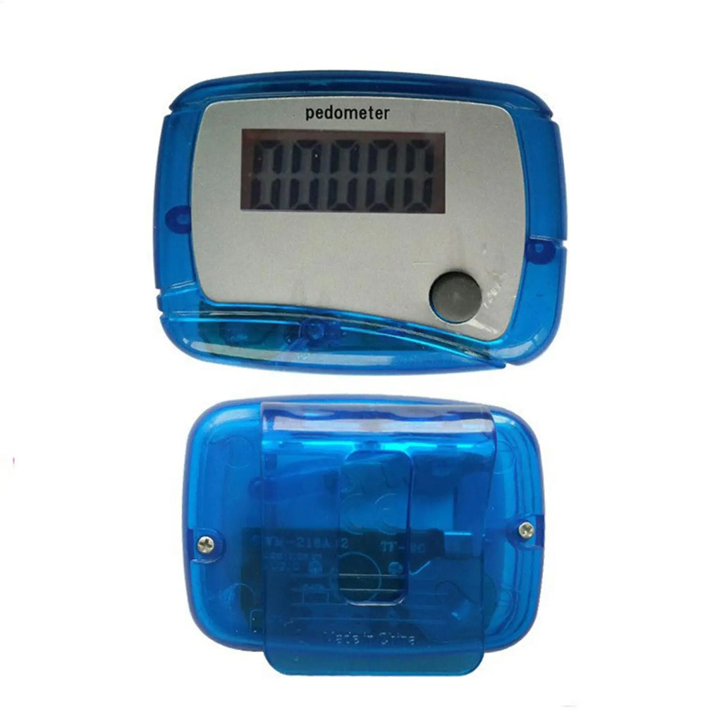 Small Pedometer Mile Counter Walking Daily Target Monitor Digital LCD