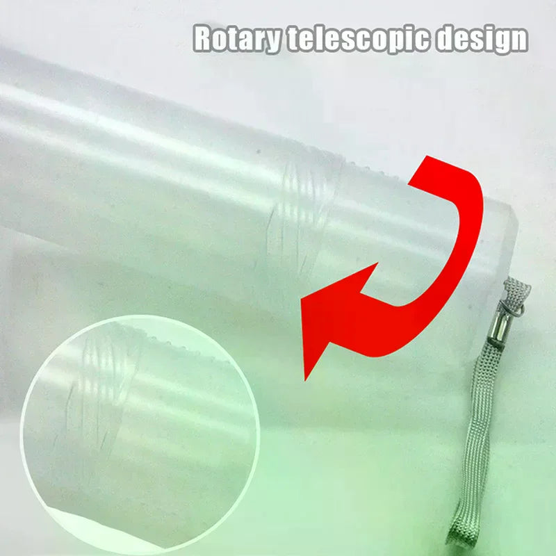 Transparent Abs Telescopic Pen Holder Art Painting Brush Pencil