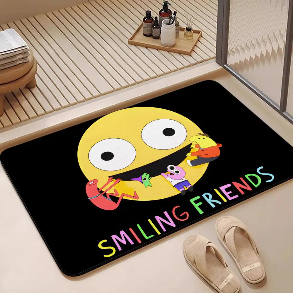 Diatomite Bath Mat – Quick Dry Anti-Slip Anime Design