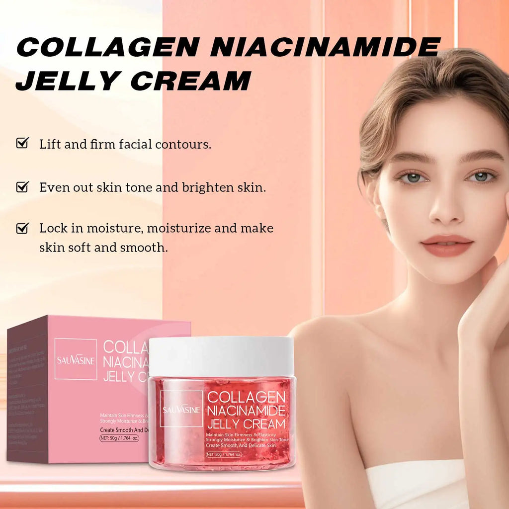 Collagen Jelly Cream Niacinamide Hydrolyzed Strengthen Skin Barrier