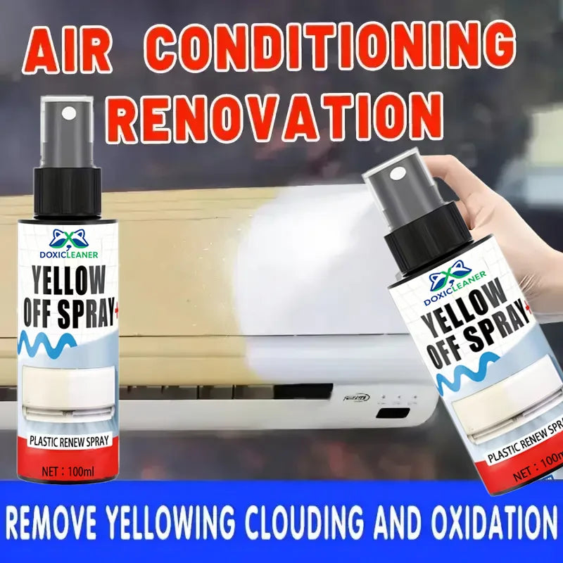 Plastic Restoration Spray – Remove Yellowing & Restore Shine