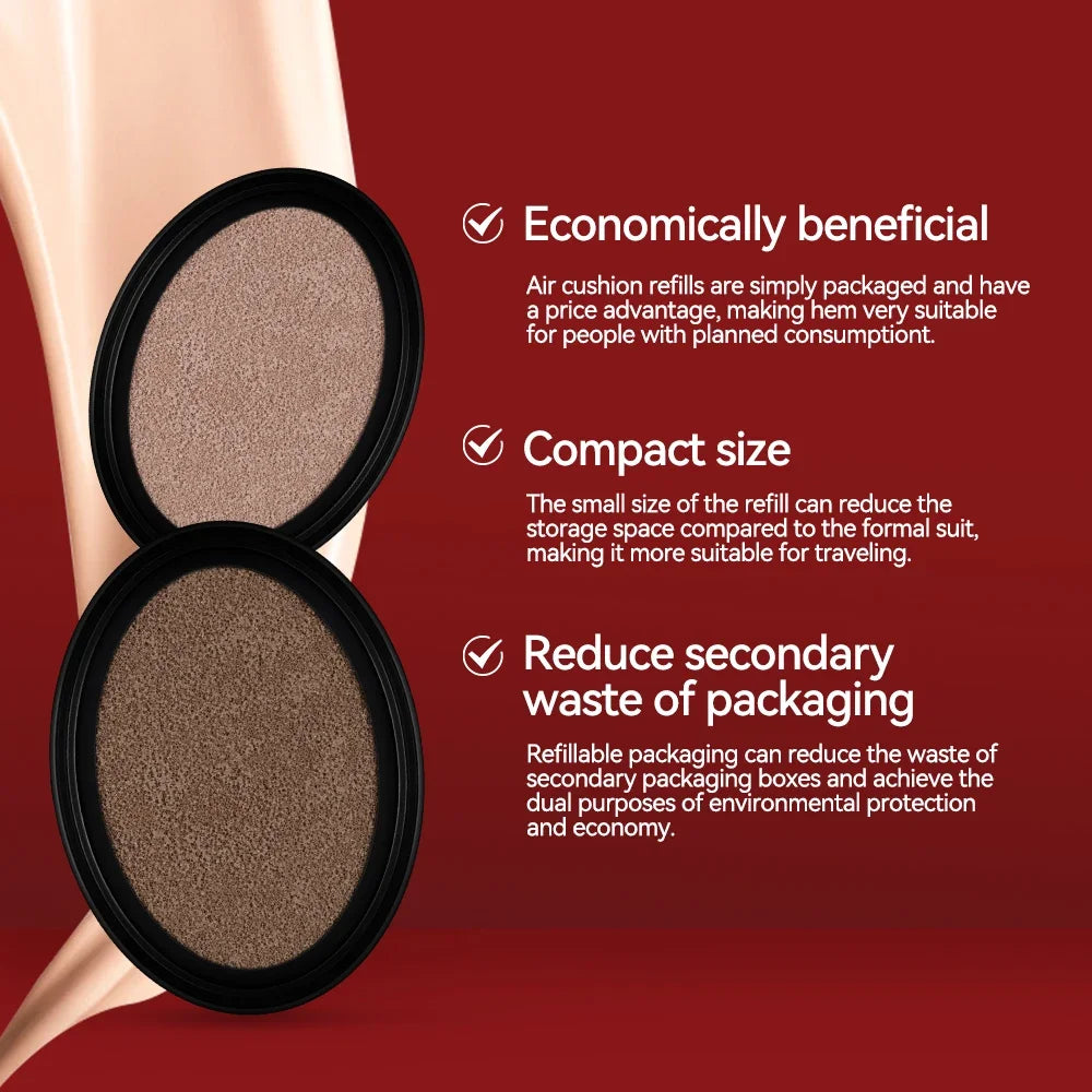 Waterproof Cushion Foundation Refill | Semi-Matte 72-Hour Wear