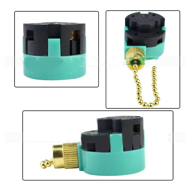 ZE-268S6 Ceiling Fan Pull Chain Switch 3-Speed 4-Wire Replacement