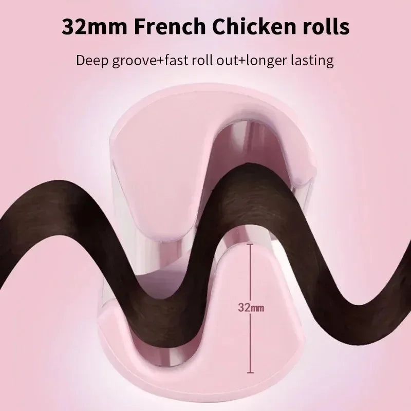 32mm Automatic Rotating Curling Iron | Long-Lasting Curls