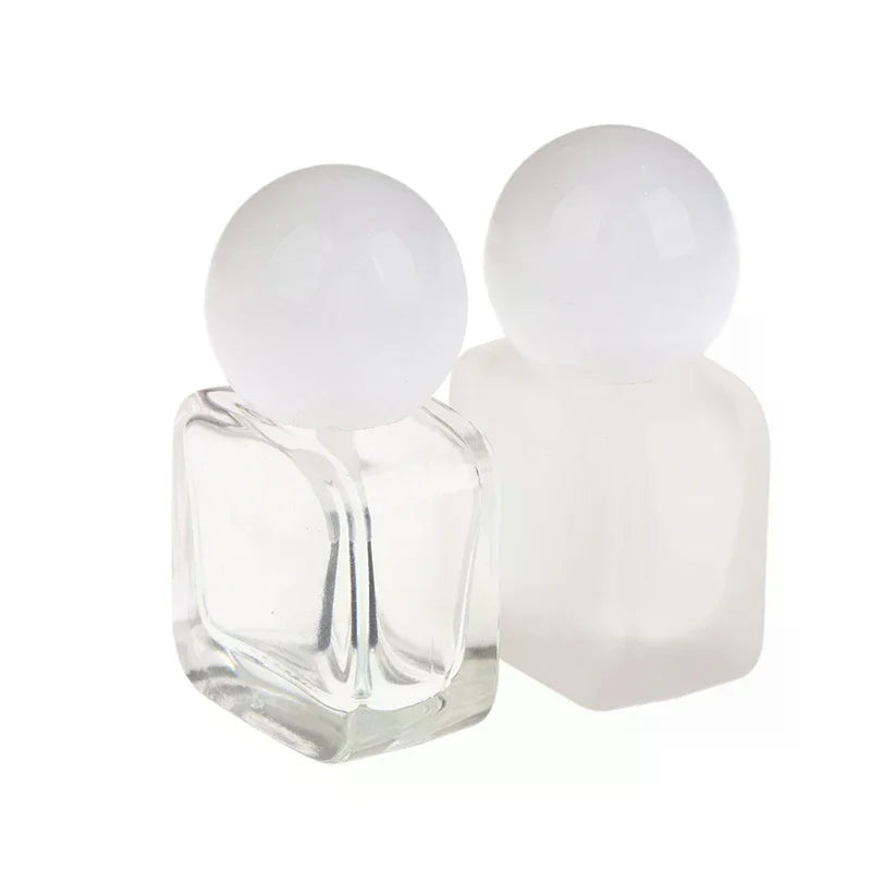 10ml Empty Glass Nail Polish Bottle with Brush Cap | Refillable