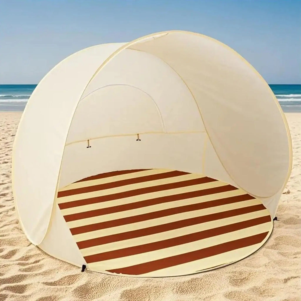 Pop-Up Beach Tent for 3–4 People | UPF 50+ Sun Shelter