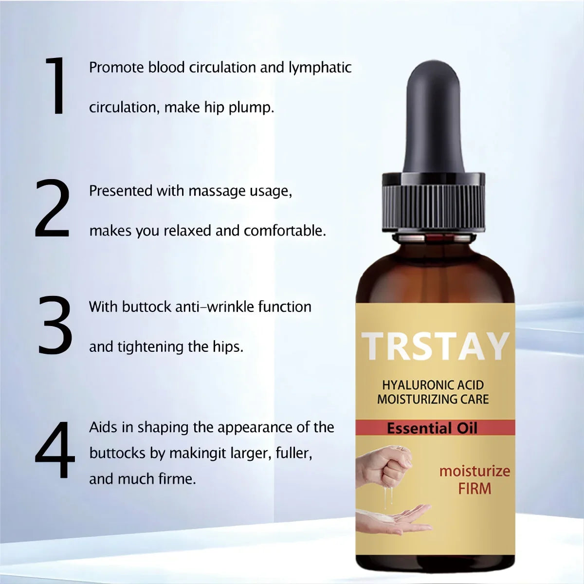 TRSTAY Buttock Firming Lifting Cream – Peptide & Hyaluronic Acid