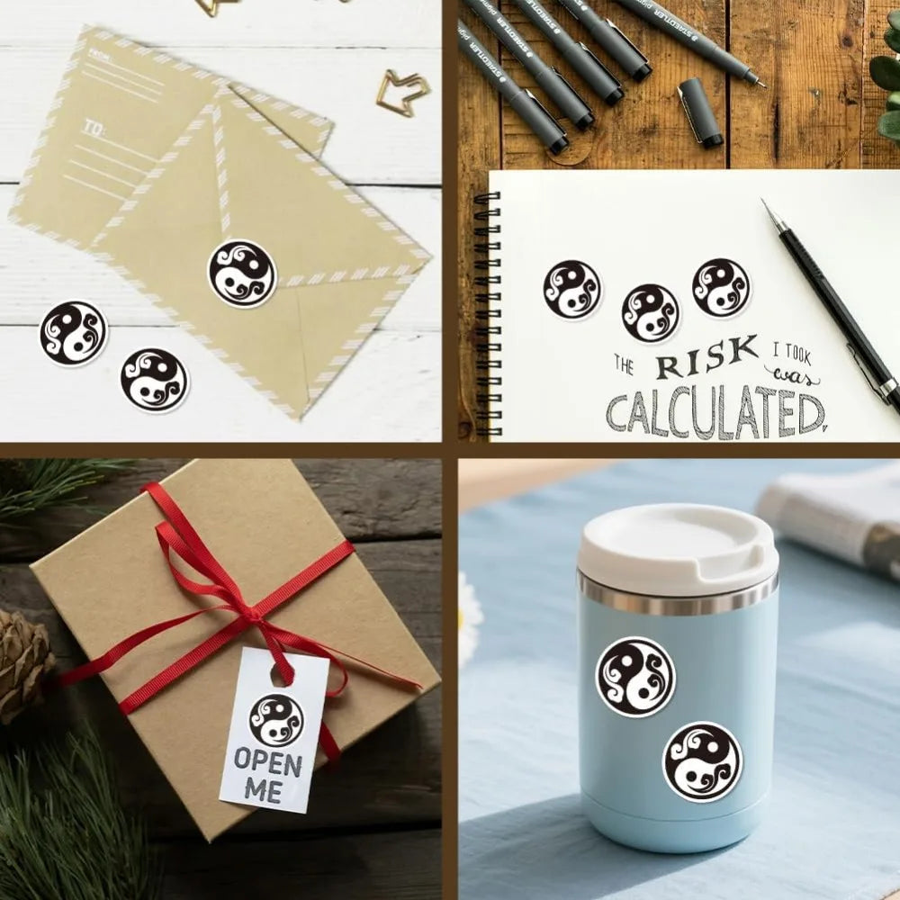 Self-Adhesive Decorative Stickers – 180 Sheets, 20 Designs