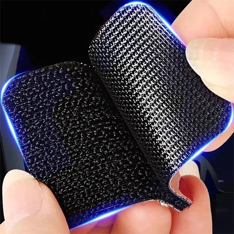 Self-Adhesive Hook & Loop Fastener Tape Strips | 10/30 Pairs