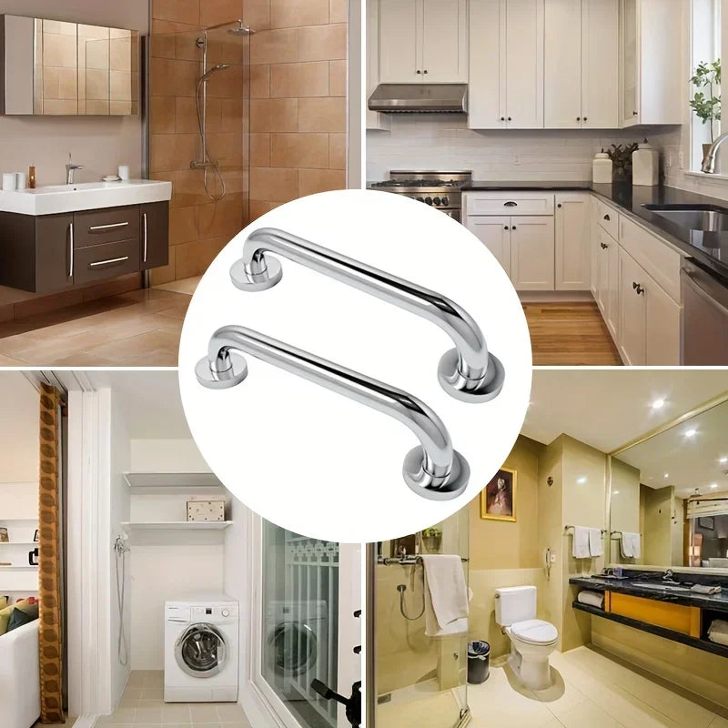 304 Stainless Steel Handrails Accessible Bathroom Safety Disabled