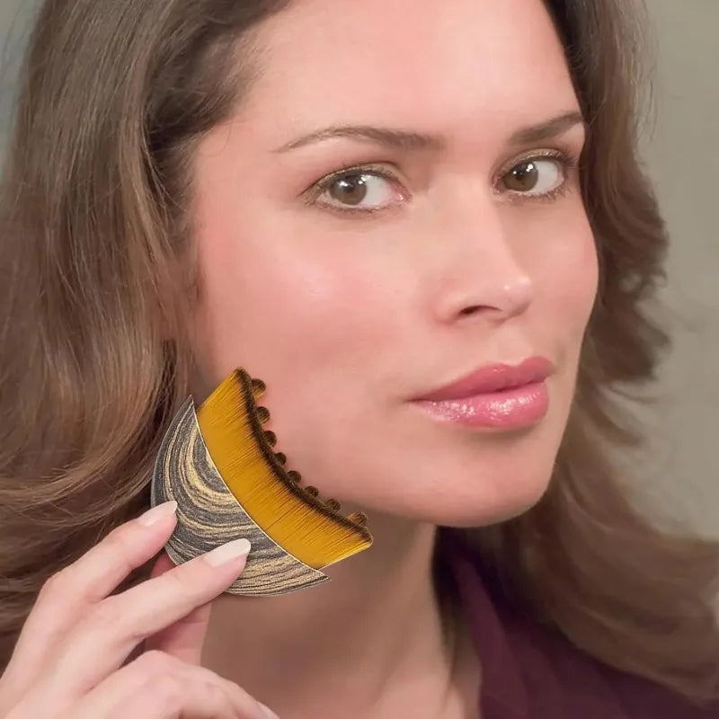 Lymphatic Facial Massage Brush | Contouring & Drainage Tool