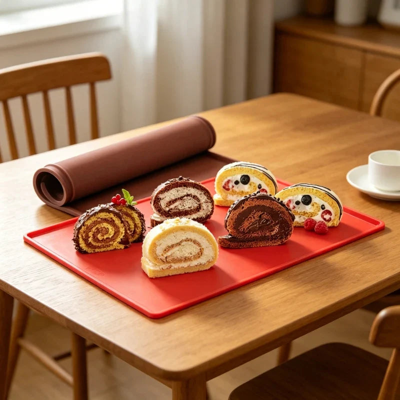 Reusable Silicone Baking Mat – Non-Stick Pastry Rolling Mat