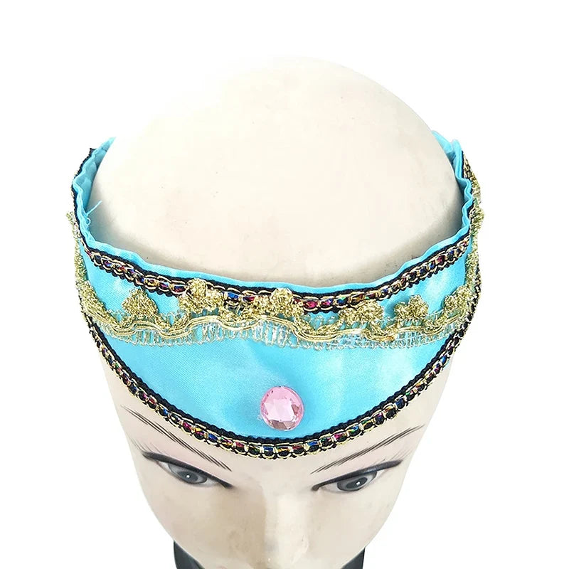 Girls Arabian Princess Crystal Headband – Cosplay Party Accessory