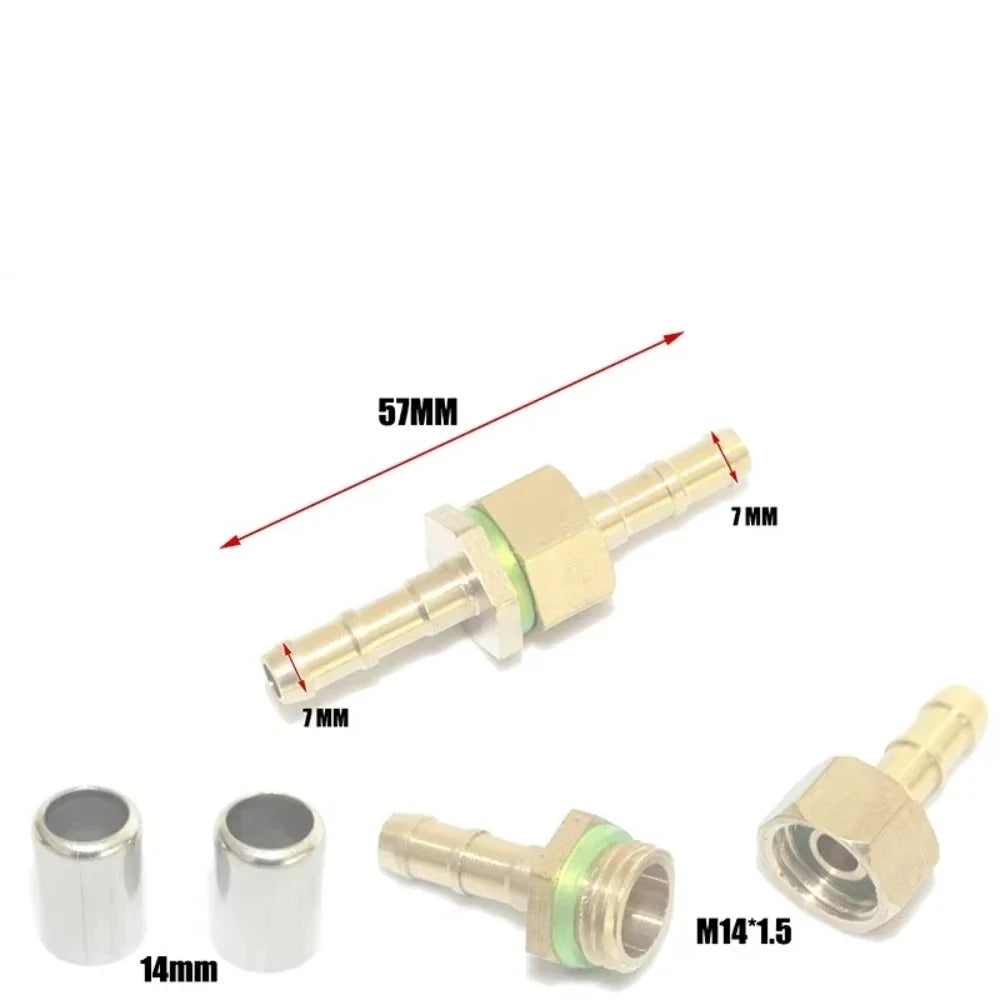 Brass Sprayer Hose Connector Pressure Spraying Pipe Repair Garden 6 5