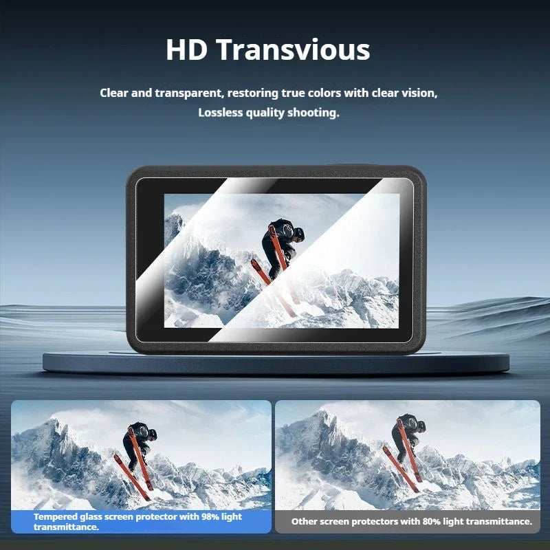 HD Tempered Glass Screen Protector – DJI Osmo Action 6